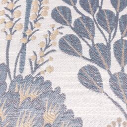 Wylder Ophelia Floral Jacquard Cushion in Blue - Size: 50 cm x 50 cm - thumbnail 4