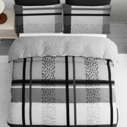 Grace Premium Duvet Cover Set Brushed Microfiber With Zipper Closure - Size: King - thumbnail 2