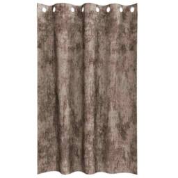 Berkfield Home Grommet Curtains Cappuccino Polyester 140 x 175 cm in Brown - thumbnail 4