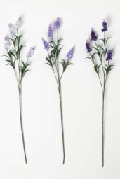 Homescapes Artificial Lavander Spray Single Stem Set of 3, 68cm - thumbnail 3