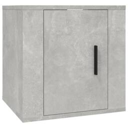 Berkfield Home Wall Mounted TV Cabinet Concrete Grey 40x34, 5x40 cm - thumbnail 1
