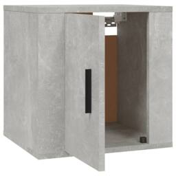 Berkfield Home Wall Mounted TV Cabinet Concrete Grey 40x34, 5x40 cm - thumbnail 7