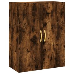 Berkfield Home Wall Mounted Cabinets 2 pcs Smoked Oak 69.5x34x90 cm in Brown - thumbnail 5