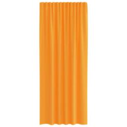 Berkfield Home Voile Curtains with Rod Pockets 2 pcs Orange - thumbnail 4