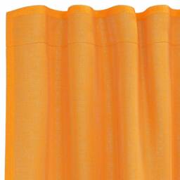 Berkfield Home Voile Curtains with Rod Pockets 2 pcs Orange - thumbnail 5