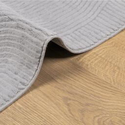Berkfield Home Rug IZA Short Pile Scandinavian Look Grey 120x170 cm - Size: Medium - thumbnail 6