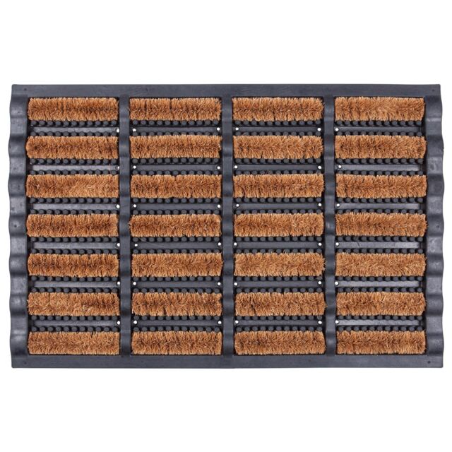 Nicola Spring Heavy Duty Scraper Door Mat - 60 x 40cm - Size: 40 cm x 60 cm - image 1