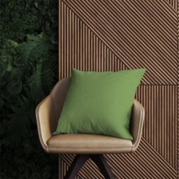 Warren Reed - Designer Thyme Green Outdoor Cushion - Size: 60 cm x 60 cm - thumbnail 2