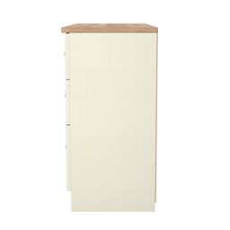 Ready Assembled 2 U Cambridge 6 Drawer Wide Chest (Ready Assembled) in Cream - thumbnail 2