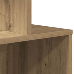Berkfield Home Bedside Cabinet Artisan Oak 35x35x55 cm Engineered Wood in Brown - Size: 35 x 35 x 55 cm - thumbnail 7