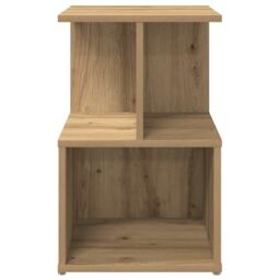 Berkfield Home Bedside Cabinet Artisan Oak 35x35x55 cm Engineered Wood in Brown - Size: 35 x 35 x 55 cm - thumbnail 5