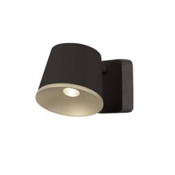 Netlighting Drone LED 1 Light Indoor Dome Wall Ceiling Light Brown Gold