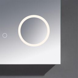 Clifton 80cm Tall LED Bathroom Wall Mirror with Touch Sensor in Natural - thumbnail 2