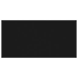 Berkfield Home Coffee Table Black with Black Glass 100x50x35 cm - Size: 100 x 50 x 35 cm - thumbnail 4