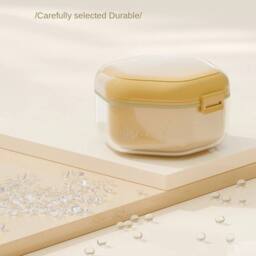 SPETLEK Case Orthodontic Teeth Box Portable 2 Layer Denture Yellow - Size: Large - thumbnail 3