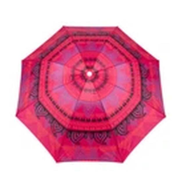 Havendro 1.9M Red Garden Parasol Mandala Umbrella Outdoor Patio - image 1