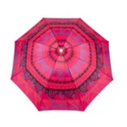 Havendro 1.9M Red Garden Parasol Mandala Umbrella Outdoor Patio - thumbnail 1