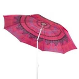 Havendro 1.9M Red Garden Parasol Mandala Umbrella Outdoor Patio - thumbnail 2
