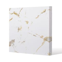 Benjamin Tate Design Gold Marble (Canvas Print) / 46 x 46 x 4cm in Natural - Size: 46 x 46 x 4 cm - thumbnail 1
