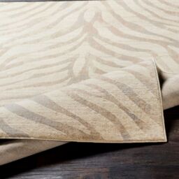 Livabliss City-Animal Print Grey Beige Yellow Zebra Boho Living Dining Bedroom Rug - Size: 200 cm x 275 cm - thumbnail 4