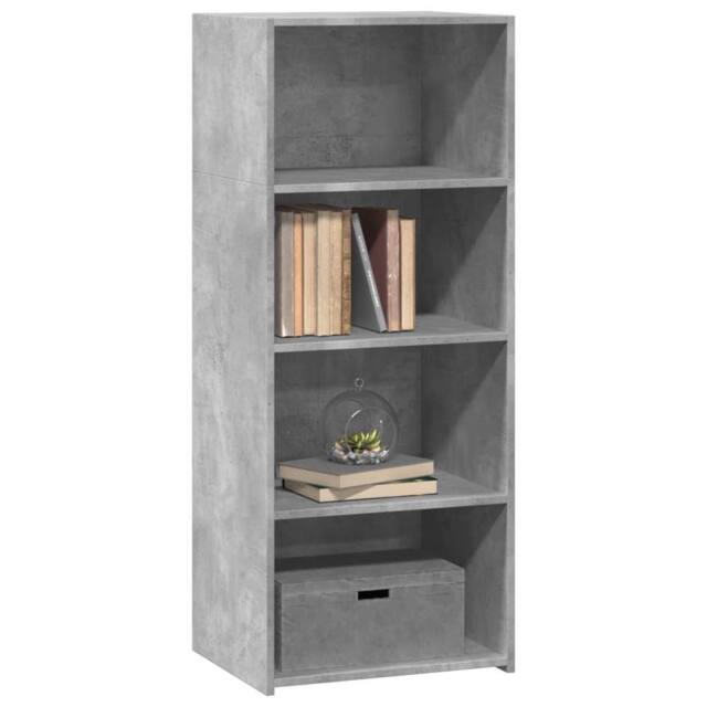 Berkfield Home Highboard Concrete Grey 50x41x124 cm Engineered Wood - Size: 50 x 41 x 124 cm - image 1