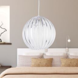 First Choice Lighting Craw - Clear Acrylic Pendant Shade - thumbnail 4