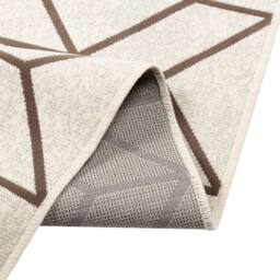 Berkfield Home Indoor & Outdoor Rug Short Pile Multicolour 190x300 cm Anti Slip in Beige - Size: Medium - thumbnail 5