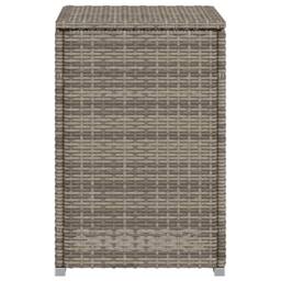 Berkfield Home Propane Tank Cover Table Grey 40x40x60 cm Poly Rattan - Size: 40 x 40 x 60 cm - thumbnail 6