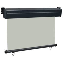 Berkfield Home Balcony Side Awning 105x250 cm Grey - thumbnail 3