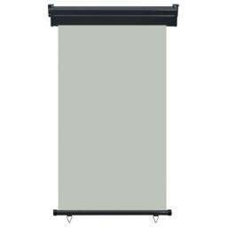 Berkfield Home Balcony Side Awning 105x250 cm Grey - thumbnail 2