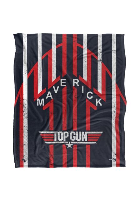 TOP GUN Maverick Silky Touch Super Soft Throw Blanket 152 X 127 cm in White - image 1