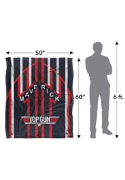TOP GUN Maverick Silky Touch Super Soft Throw Blanket 152 X 127 cm in White - thumbnail 5