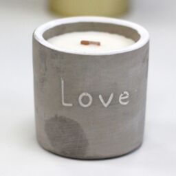 KDMD Med Pot - Love - Purple Fig & Casis in Grey - thumbnail 2
