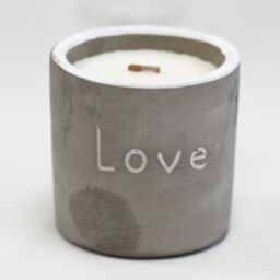 KDMD Med Pot - Love - Purple Fig & Casis in Grey - thumbnail 3