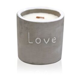 KDMD Med Pot - Love - Purple Fig & Casis in Grey - thumbnail 1