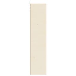Berkfield Home Wall Display Cabinet with Doors 80x8.5x37 cm in Brown - thumbnail 6