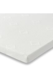 eXtreme Comfort Ltd Westwood Fabric Mattress Topper 1 Inch Deep lush Comfort Breathable in White - Size: Small Double - thumbnail 4