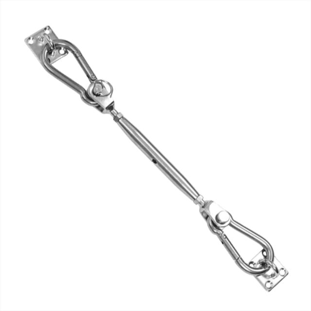 Primrose Galvanised Steel Accessory Fixing Kit for Patio, Courtyard or Garden Hammocks in Metallic Silver - image 1