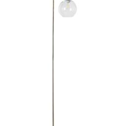 Wyld and Coco Floor Lamp - Gold Iron Base with Glass Shade - thumbnail 2