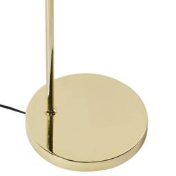 Wyld and Coco Floor Lamp - Gold Iron Base with Glass Shade - thumbnail 6