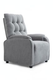 More4Homes Charlbury Fabric Pushback Recliner Armchair Sofa Fireside Chair in Grey - thumbnail 2