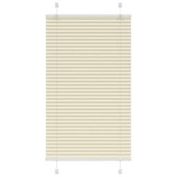 Berkfield Home Pleated Blind Cream 80x150 cm Fabric Width 79.4 cm Polyester - thumbnail 2
