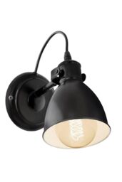 Eglo Priddy Metal Wall Spot Light in Black
