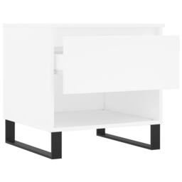 Berkfield Home Coffee Tables 2 pcs White 50x46x50 cm Engineered Wood - Size: 50 x 46 x 50 cm - thumbnail 7
