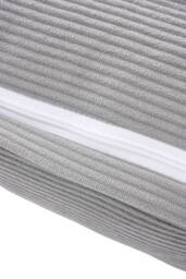 Living and Home Soft Corduroy Bedside Headboard Pillow Reading in Light Grey - Size: Large - thumbnail 7