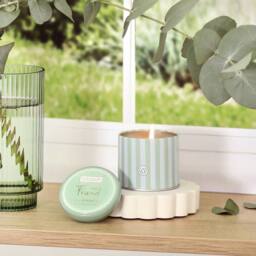 Heart and Home Tin Soy Wax Candle -Friend (Botanical Breeze) in Light Green - thumbnail 2