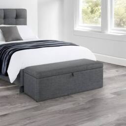 Cheshire Premium Ventura Blanket Box in Grey - thumbnail 3