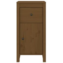 Berkfield Home Sideboard Honey Brown 40x35x80 cm Solid Wood Pine - Size: 40 x 35 x 80 cm - thumbnail 5