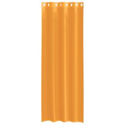 Berkfield Home Voile Curtains with Grommets 2 pcs Orange 140x300 cm - thumbnail 4