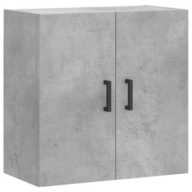 Berkfield Home Wall Cabinet Concrete Grey 60x31x60 cm Engineered Wood - Size: 60 x 31 x 60 cm - image 1